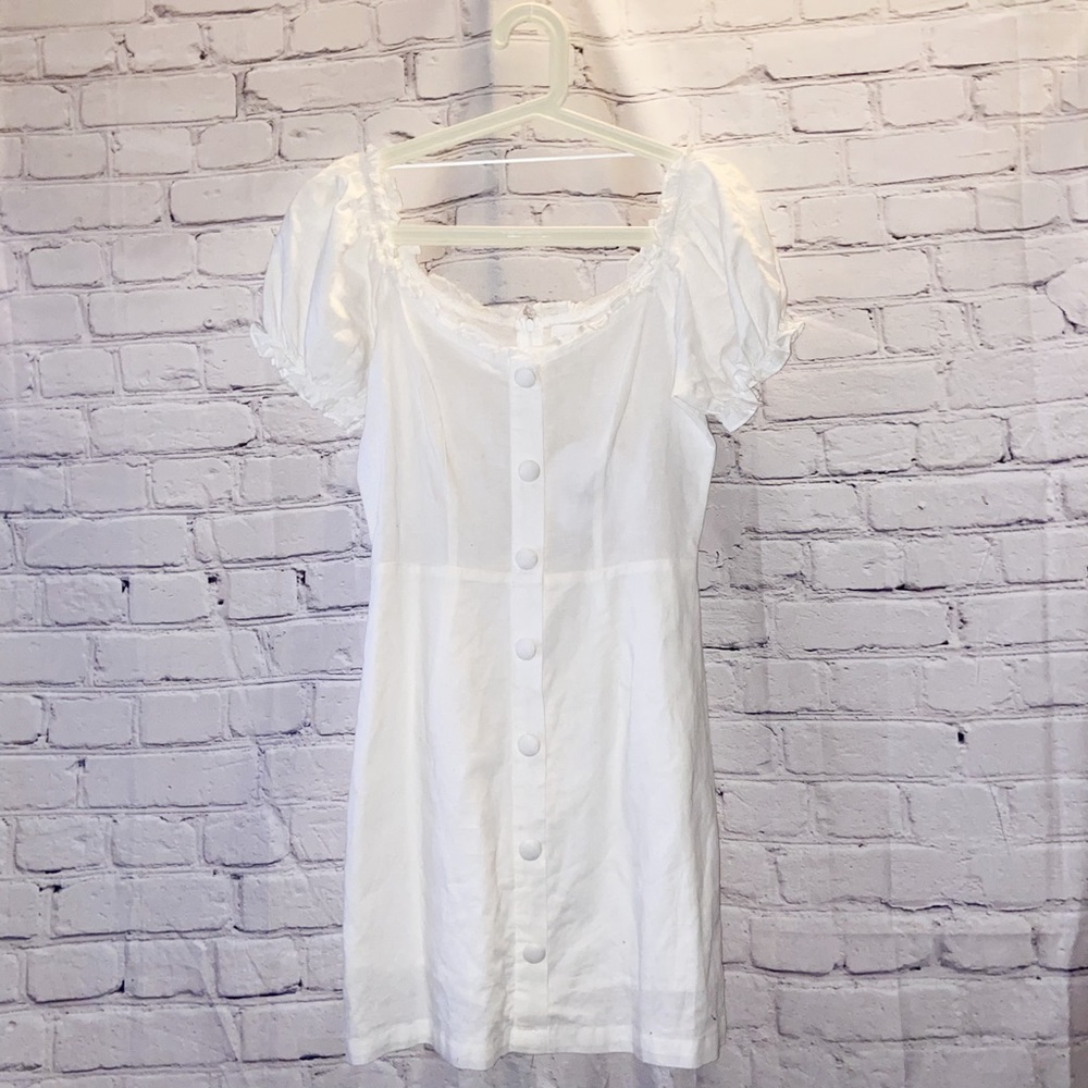 Princess Polly Button Up Mini Dress - Picture 2 of 7